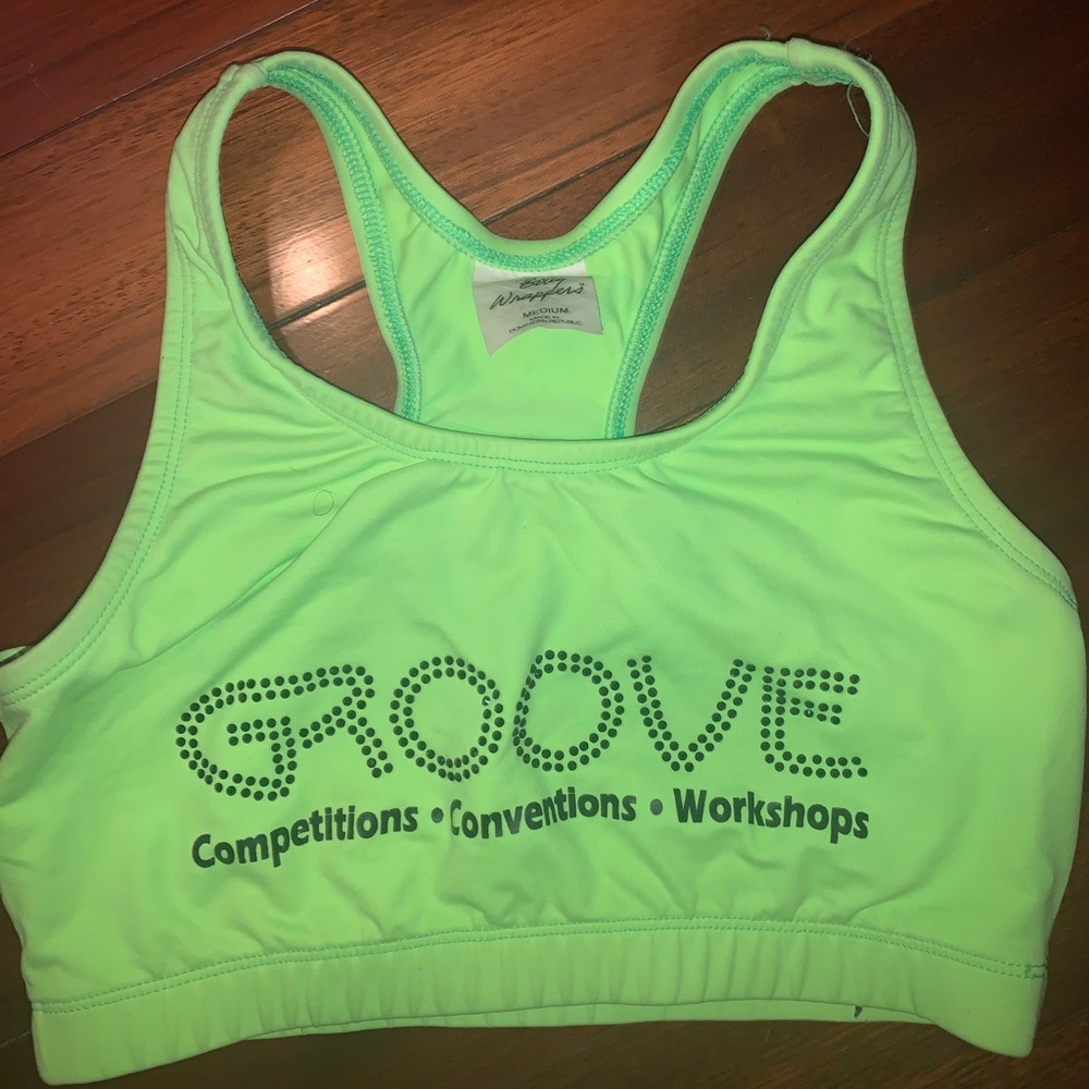 Body Wrappers Neon Dance Sports Bra